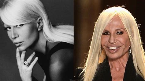 donatella versace before plastic surgeyr|donatella versace botox.